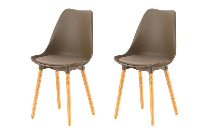 Комплект стульев STEPP Kano Eco 49х85х44 см