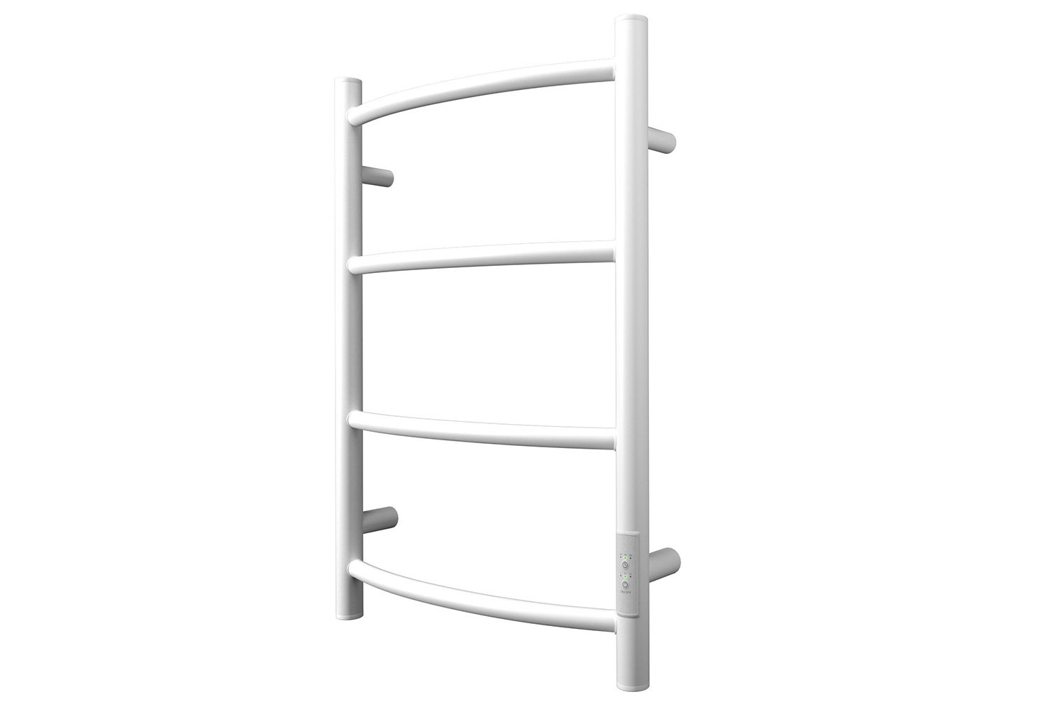 Point Полотенцесушитель электрический Point Афина PN04846W П4 400x600 диммер справа, белый — купить в Алматы