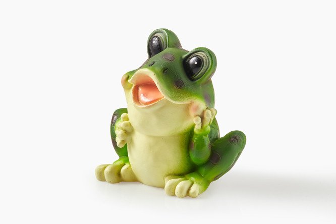 Изображение товара Декоративная фигура Лягушка 12 см, Полистоун