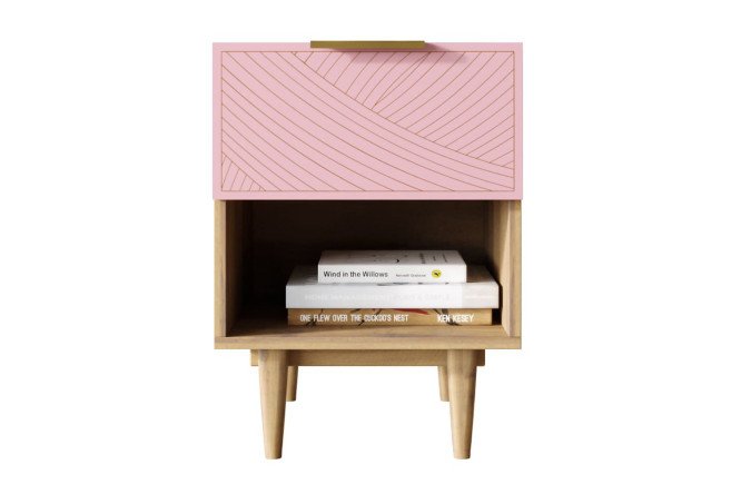 Изображение товара Тумба Line с верхним ящиком 40х55х35 см МДФ для дома и офиса