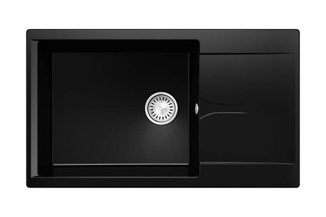 Изображение товара Мойка врезная с крылом POLYGRAN Gals-862 86.2х50х20 см