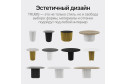 Стол GENGLASS Trubis с трубчатым подстольем