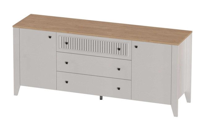 Изображение товара Тумба под ТВ Валенсия 2 двери 3 ящика