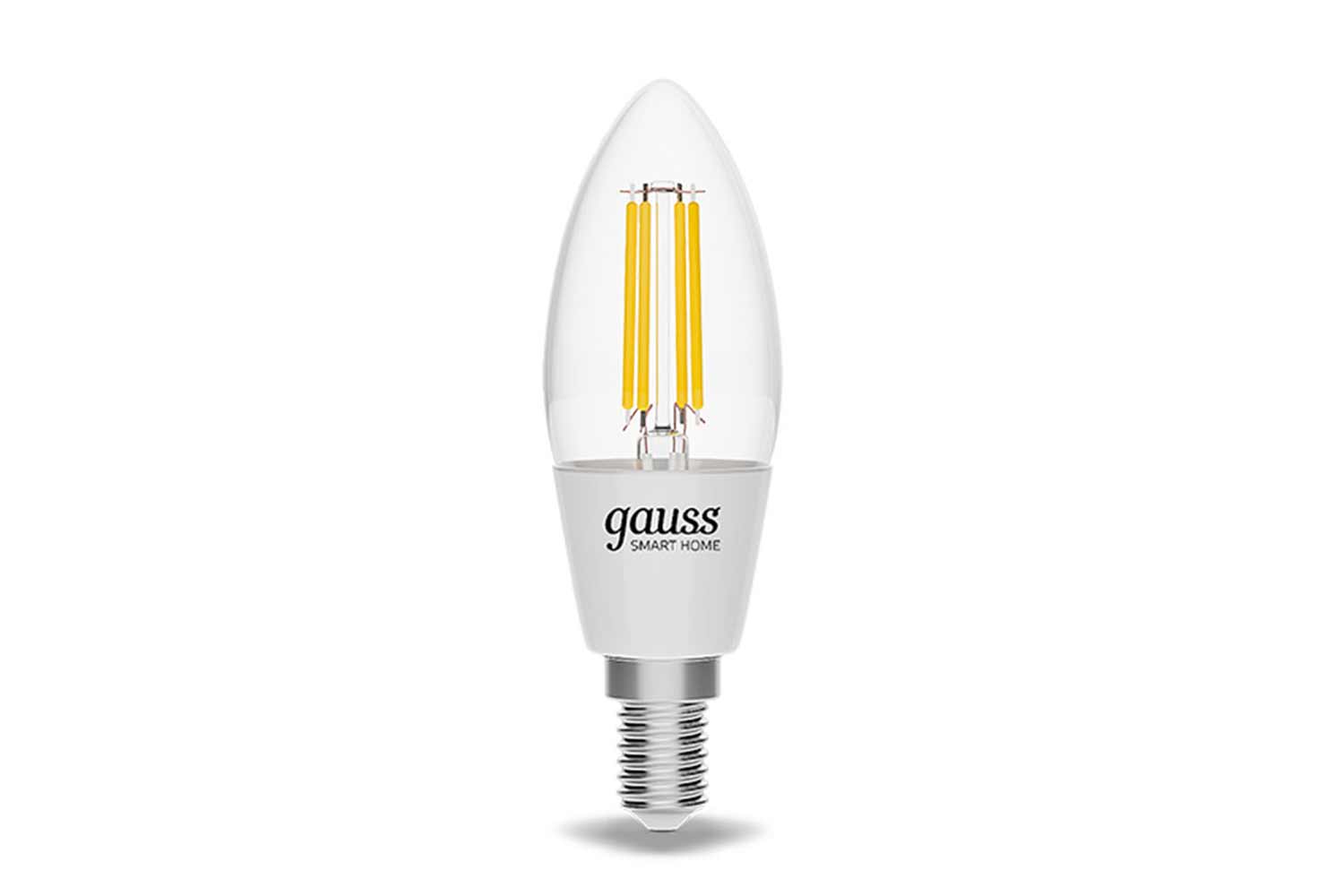 фото Лампа светодиодная smart home filament gauss