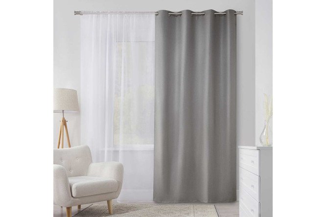 Изображение товара Штора ESTUDI BLANCO Tris 150х280 см, 1 шт., цвет бежевый