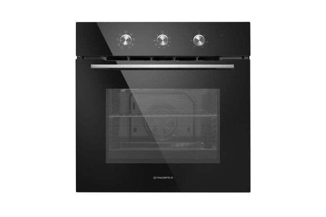Изображение товара Электрический духовой шкаф MAUNFELD MEOC708P B чёрный 59.5х59.5х57.5 см