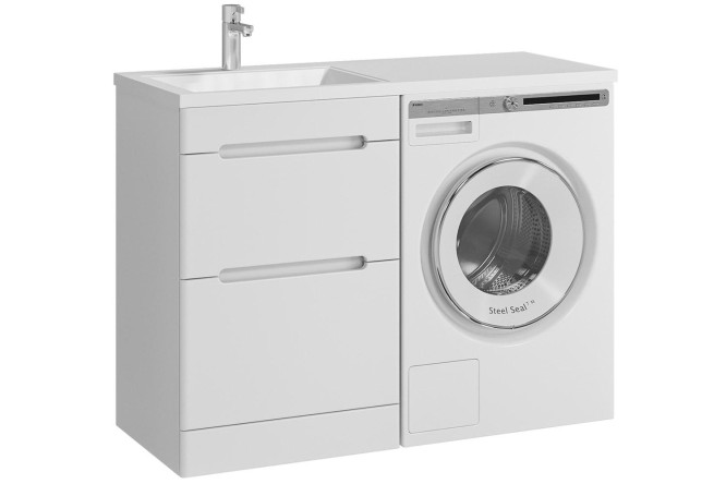 Изображение товара Тумба для ванной комнаты Sanstar Толедо 56,4 см с раковиной белая