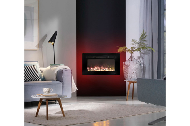 Электрокамин RealFlame ALPHA PEBBLE (VV11) напольный
