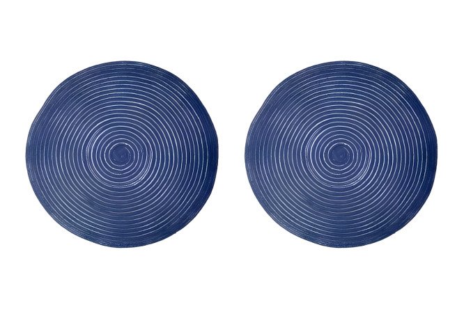 Изображение товара Набор салфеток HOMIUM Cozy Collection из ПВХ синий 38х38 см