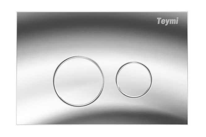 Изображение товара Клавиша с двойным смывом TEYMI Lina T70102CH для инсталляции