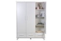 Шкаф трёхсекционный Simple с ящиками 160.4х210х58.8 см