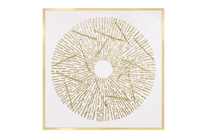 Изображение товара Репродукция в раме Ритм солнца 2 73х73 см для интерьера