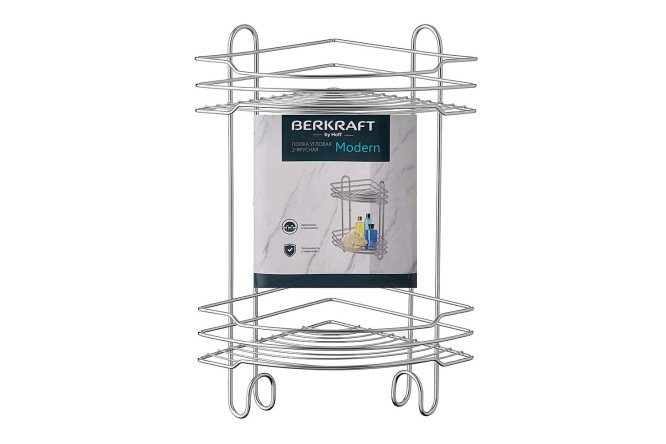 Полка угловая BERKRAFT Modern 22.2x43.7x22.2 см