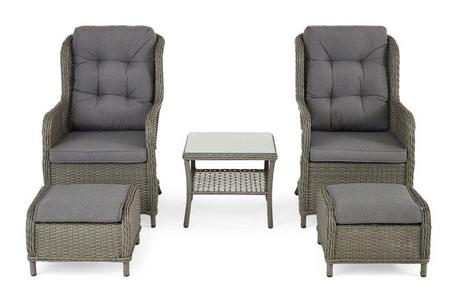 Набор садовой мебели HOFF Orion цвет тёмно-серый