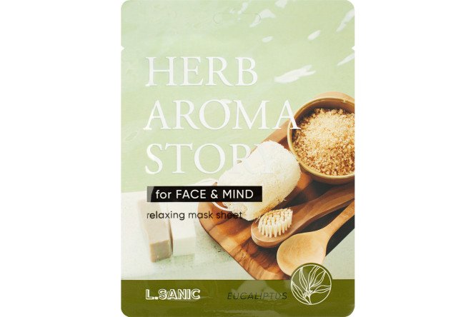 Изображение товара Маска тканевая Herb aroma story для лица