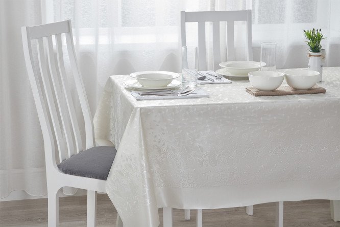 Изображение товара Скатерть EVIO Afina 140x180 см водонепроницаемая из ПВХ