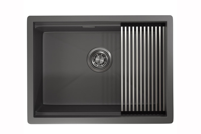 Изображение товара Врезная кухонная мойка GRANULA KS-6045U из нержавеющей стали 60х44.5х22 см