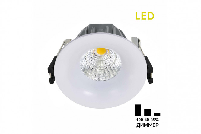 Светильник встраиваемый CITILUX Гамма 8.5x5x8.5 см, LED
