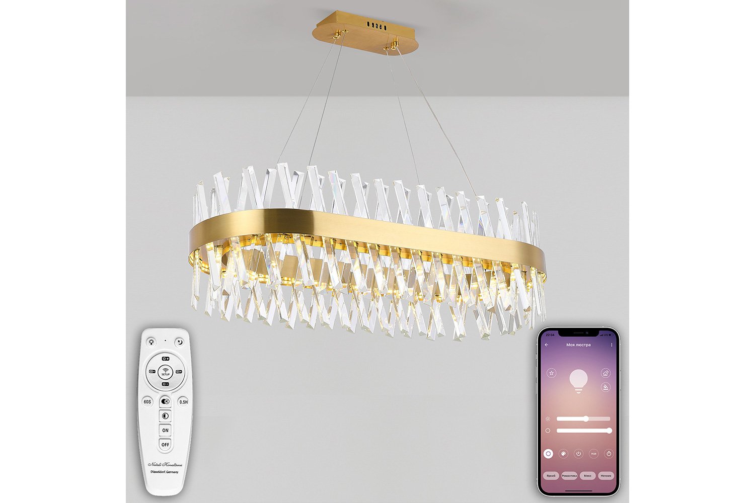 фото Люстра-нимб led lamps natali kovaltseva