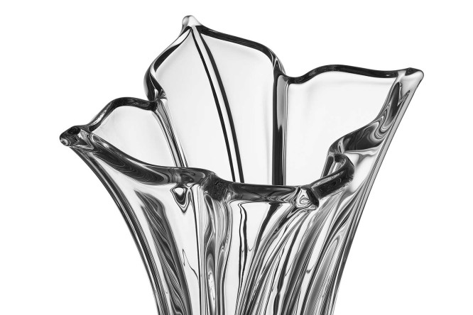 Ваза CRYSTAL BOHEMIA Florale 28 см, Стекло