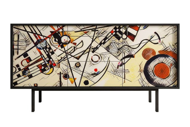 Изображение товара Стильный комод Emerson by Kandinsky 2 дверки и 3 ящика