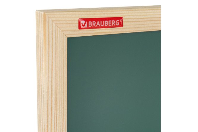 Доска для мела магнитная BRAUBERG Wood