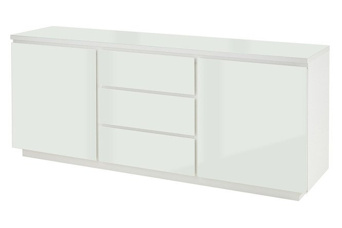 Изображение товара Комод Сольда 178x77x45 см белый для спальни и гостиной