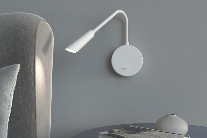 Светильник настенный с выключателем ELEKTROSTANDARD Stem 1 кв.м, LED