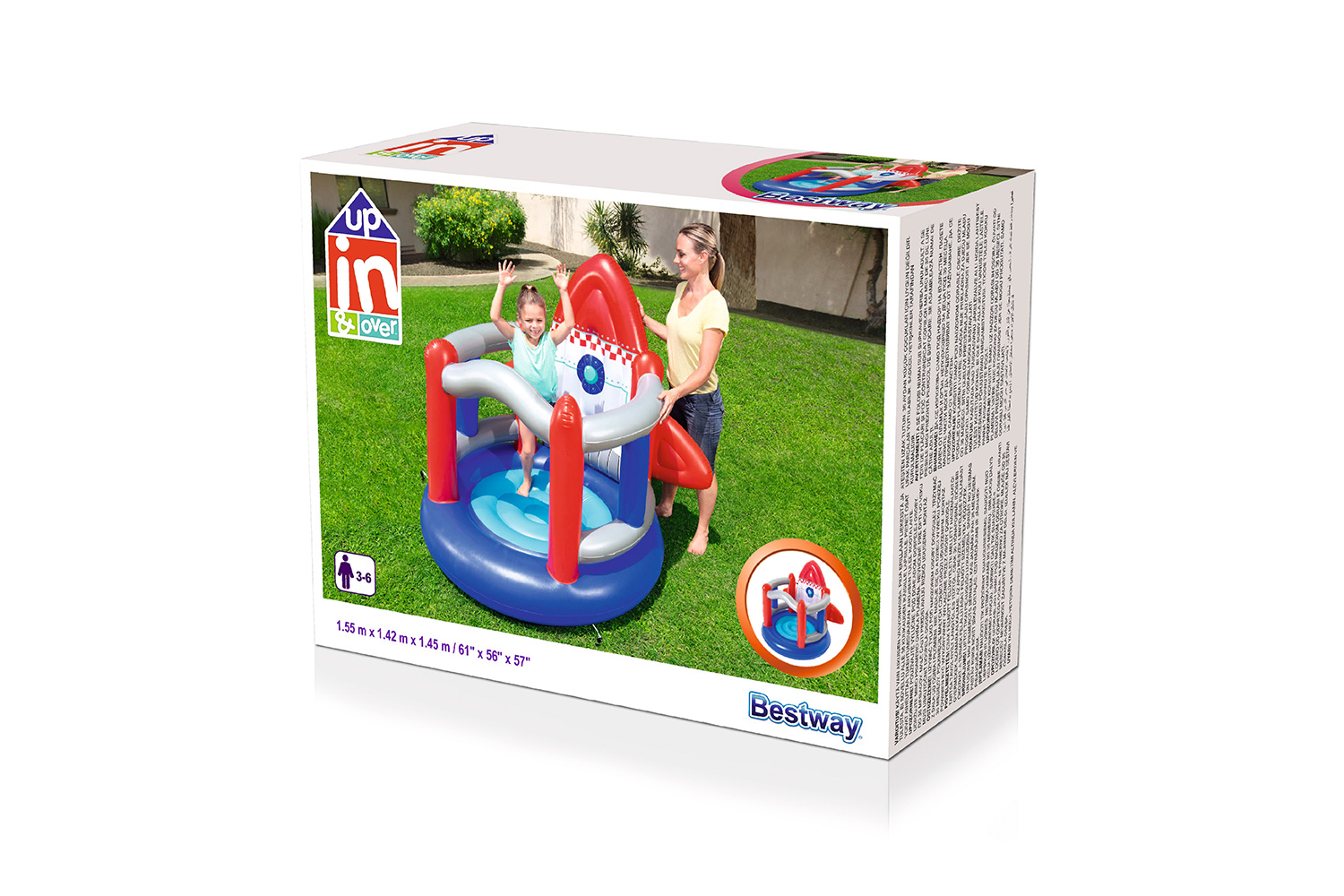 Надувной комплекс Bestway Fisher Price 93504