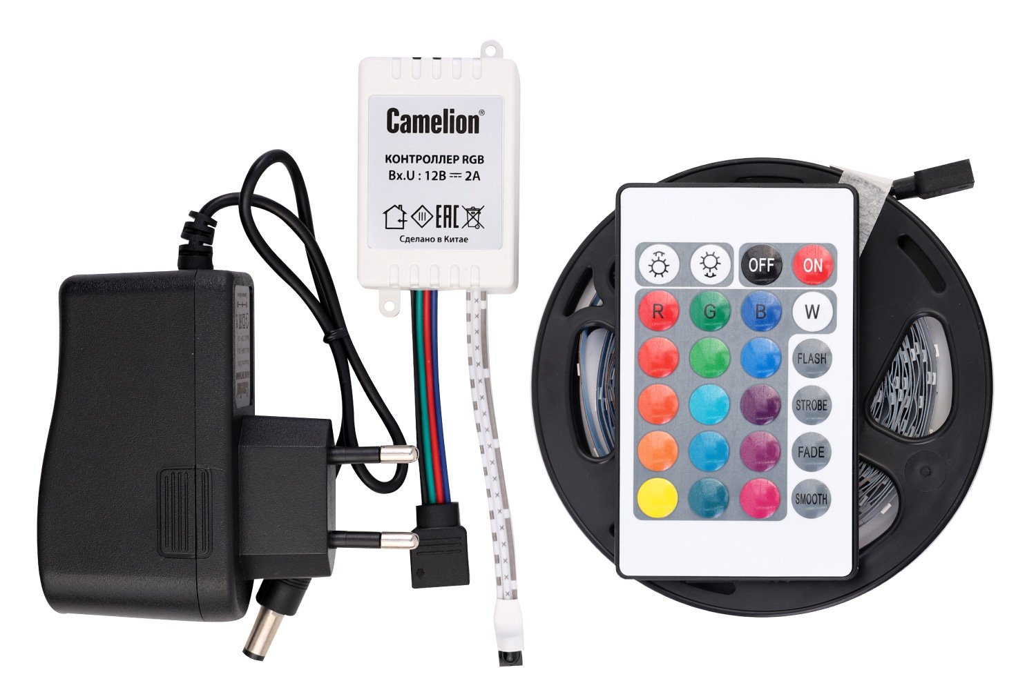 Светодиодная лента CAMELION DSL-009 RGB 500 см