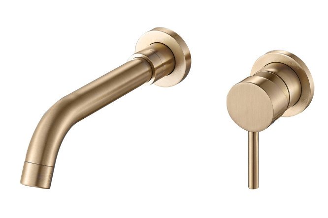 Изображение товара Смеситель для ванны ESKO SM28 GLD - золото, латунь, 21,1 см