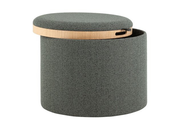 Пуф с ящиком Stool Group Хюгге L с крышкой