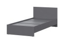 Кровать Капри цвет графит 90х200 см