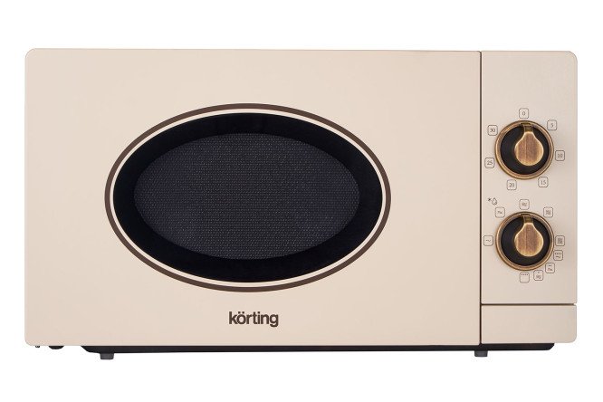 Изображение товара Микроволновая печь KORTING KMO 815 RB слоновая кость бронза 46,2х25х33 см