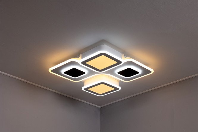 Фото 8 Люстра SCHAFFNER Diente 23 кв.м., LED, 55 см