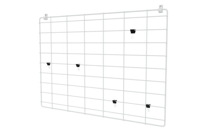 Изображение товара Настенный органайзер ORG -53 60,5х45,5 см Сталь Белый муар