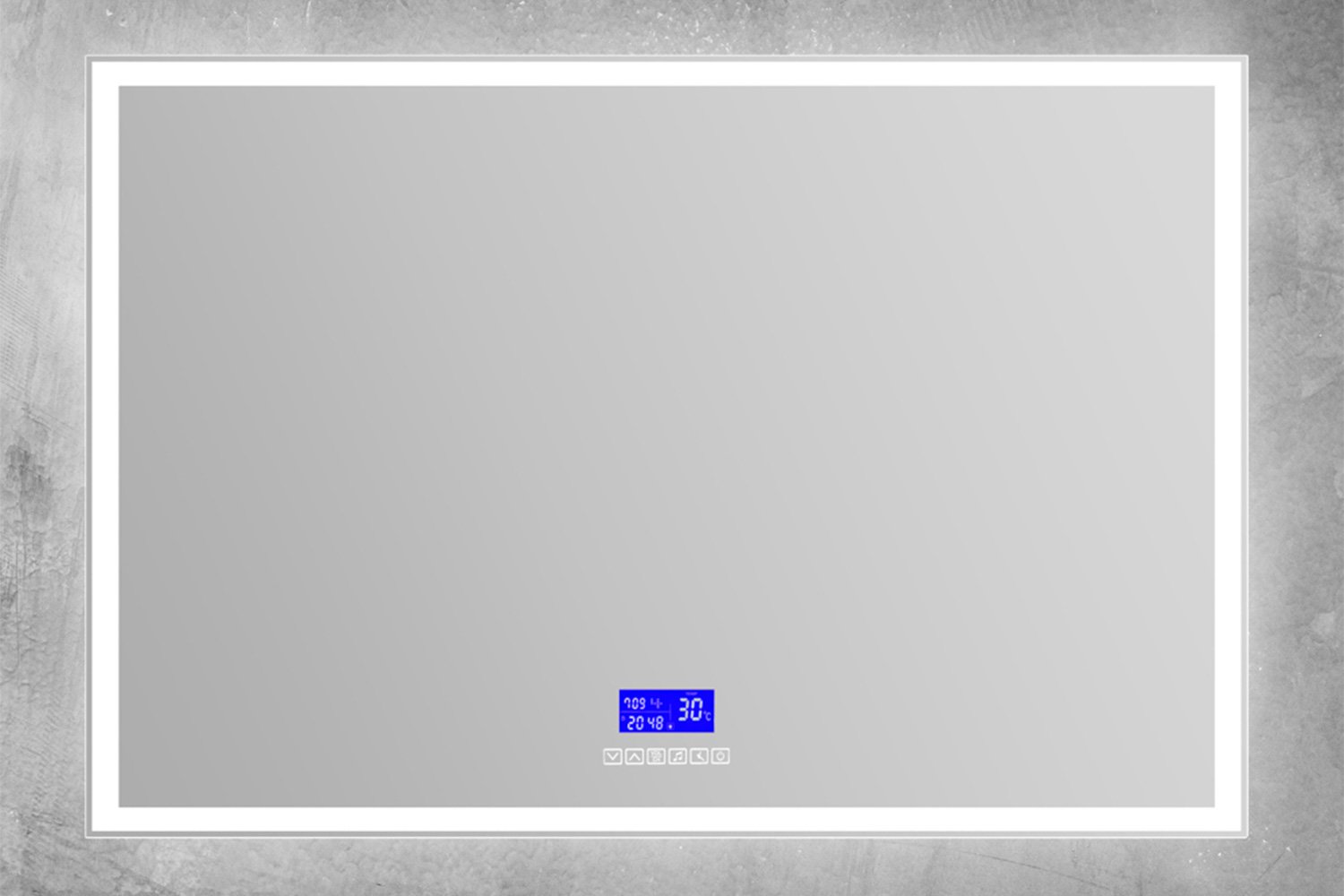 Зеркало с подсветкой BELBAGNO SPC-GRT-1200-800-LED-TCH-RAD 120х80 см