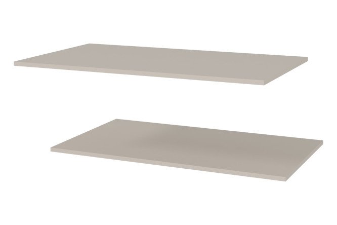Изображение товара Комплект полок Оскар 96,8х1,6х57,6 см бежевый для шкафа