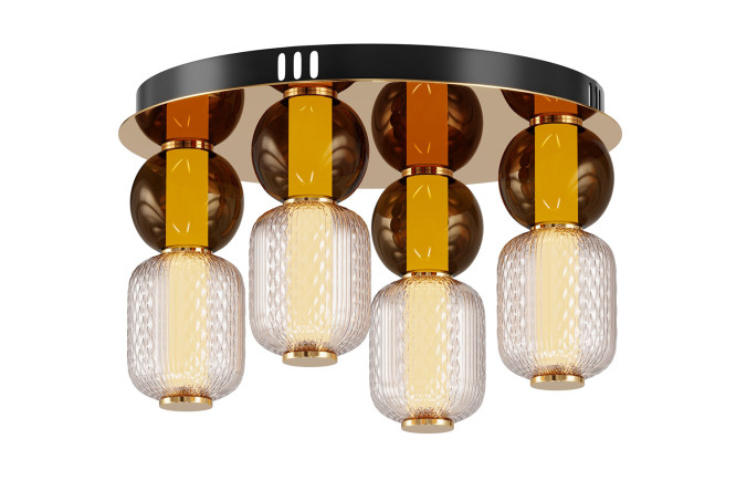 Изображение товара Светильник потолочный LED MAYTONI Modern Drop 20 кв.м., 43x25.5x43 см, LED