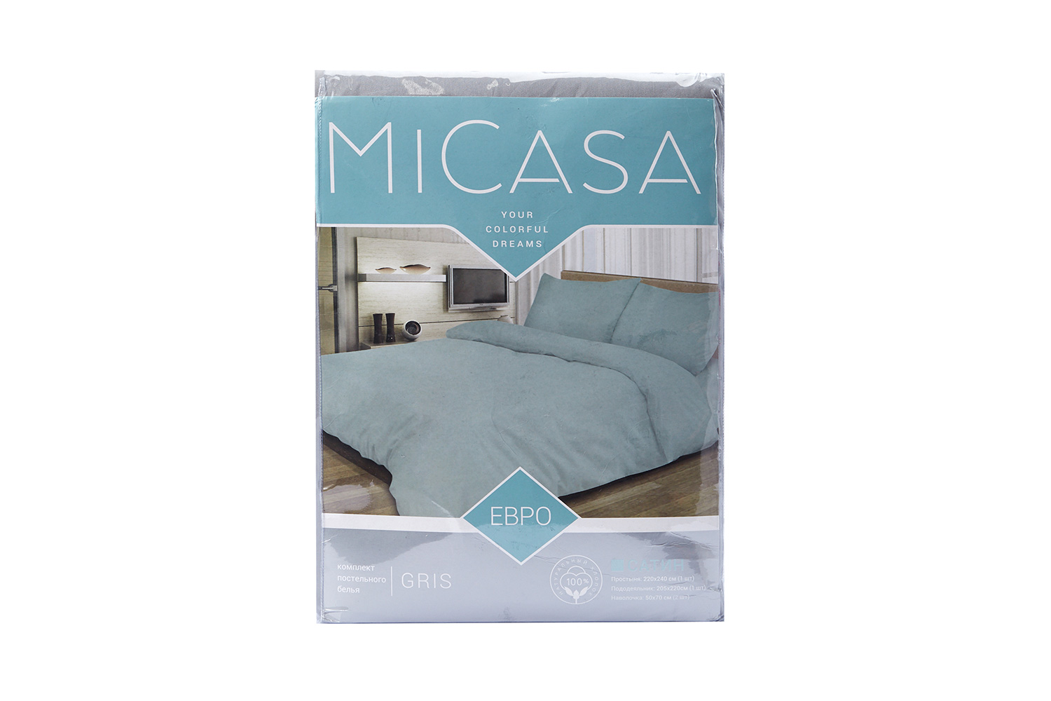 фото Комплект постельного белья gris micasa