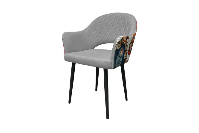 Изображение товара Стул София 56x83x56 см мягкая обивка велюр металлические ножки стильный дизайн