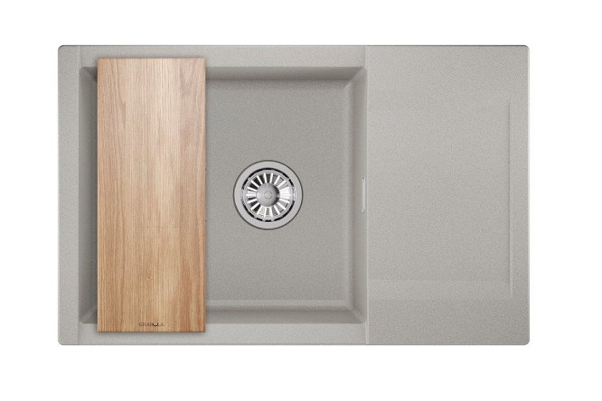 Изображение товара Мойка врезная GRANULA Estetica 7807 с крылом 78х50х22 см