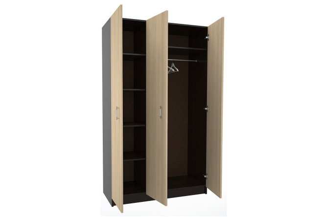 Шкаф 3-створчатый Ск3 120х198х50.6 см