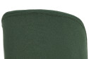 Барный стул Rondo 50х91х51 см, цвет обивки зелёный, ножек чёрный