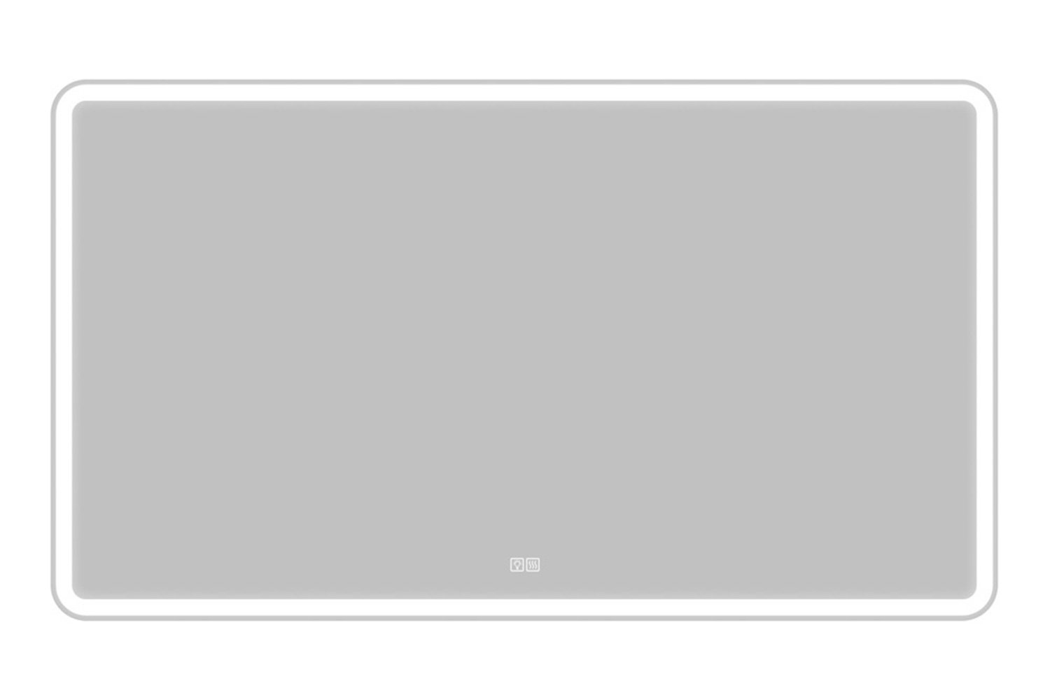 Зеркало с подсветкой BELBAGNO SPC-MAR-1400-800-LED-TCH-WARM с подогревом 140х80 см