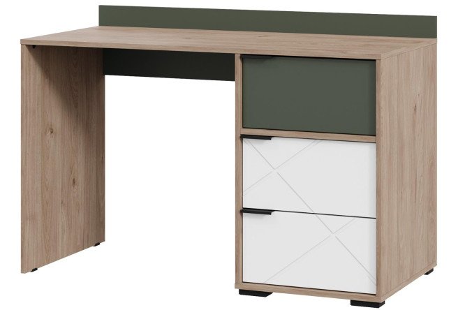 Изображение товара Письменный стол Лео 121х81,9х56 см гикори джексон надежный стильный