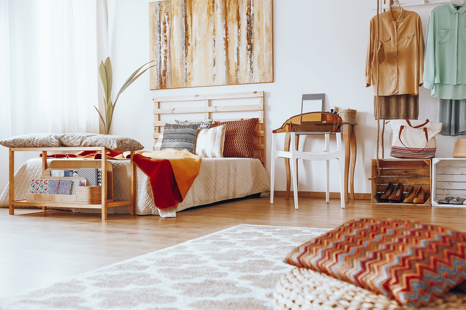 Спальня в этническом стиле — блог «Hoff Вдохновение»