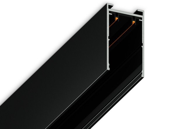 Изображение товара Шинопровод накладной AMBRELLA LIGHT Magnetic 220V 200 см металл IP20 чёрный