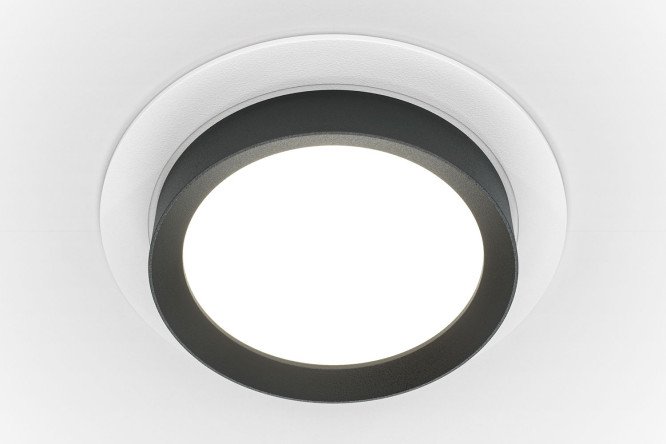 Светильник встраиваемый MAYTONI Downlight Hoop 11x5.3x11 см, GX53