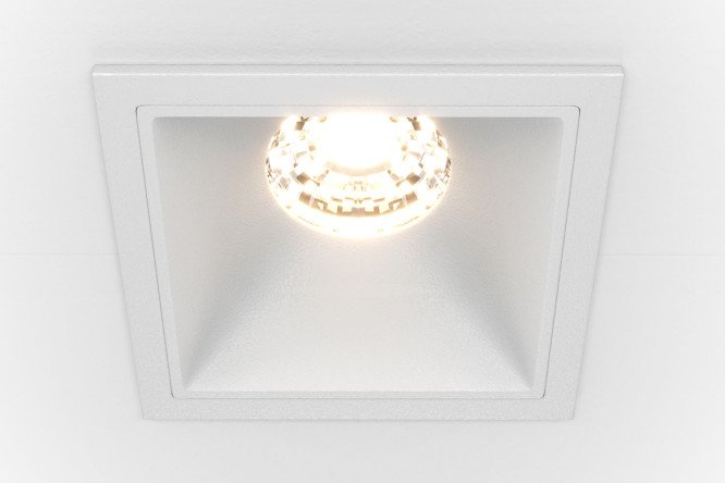 Светильник встраиваемый MAYTONI Downlight Alfa 6.5x5.2x6.5 см, LED